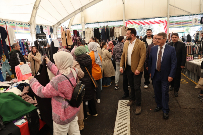 Nilüfer’in 7’nci Giyim Pazarı Açıldı