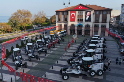 Ordu Büyükşehir'in araç filosu her geçen gün genişliyor