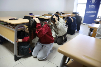 YKS Hazırlık Merkezi’nde Deprem ve Tahliye Tatbikatı