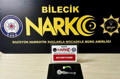 Bozüyük’te narkotik operasyonu