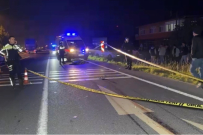 Düzce'de trafik kazası! Yaşlı yaya feci şekilde can verdi