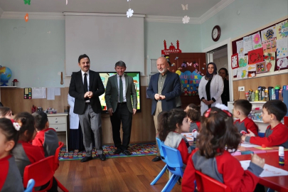 Kayseri Kocasinan'da miniklerle samimi buluşma