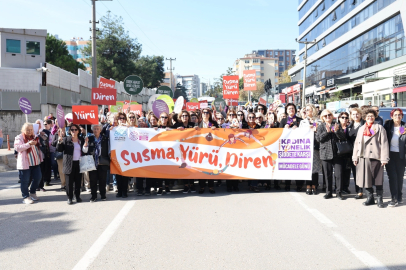  Nilüfer’de Kadınlardan Şiddete Karşı Ortak Ses