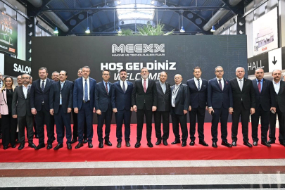 Makine sektörü Bursa'da MEEXX Fuarı'nda buluştu