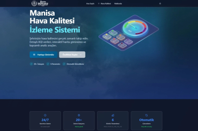 Manisa'nın Nefesi Artık Akıllı Sistemle Anlık İzleniyor!