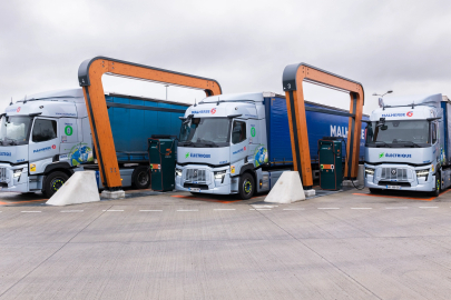 Renault Trucks, Malherbe ile iş birliği yaparak Blainville - Bourg-en-Bresse - Lyon lojistik koridorunu elektriklendiriyor