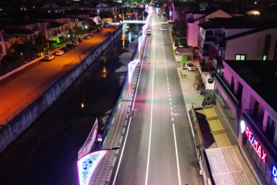 Kocaeli İzmit'te Akarca Caddesi modern görünüme kavuştu