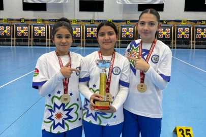 Muğla'nın altın kızları Türkiye Şampiyonu