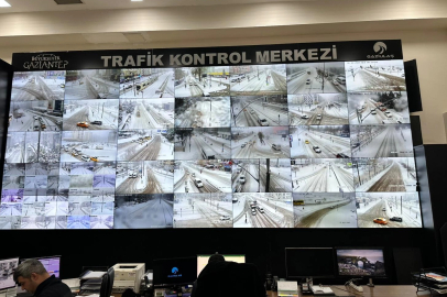 Gaziantep’te karla mücadele yapay zeka destekli yürütülüyor