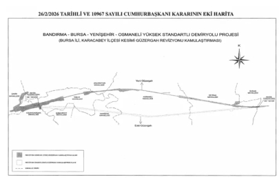 Bursa’nın Demiryolu Projesinde Kritik Karar: Karacabey Hattında Acele Kamulaştırma!