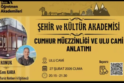 Bursa’da Eğitimin Kalbi Tarih ve Maneviyatla Attı: Ulu Cami’de Özel Buluşma
