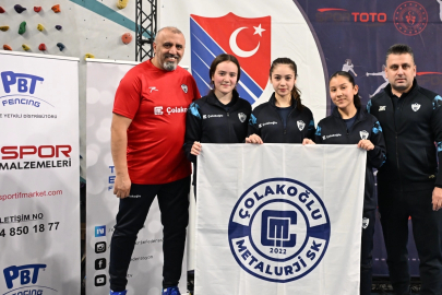Çolakoğlu Metalurji'nin Yıldız Eskrimcileri Türkiye'yi  İspanya'da Temsil Edecek