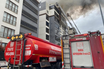 Bursa'da 8 katlı sitede can pazarı.