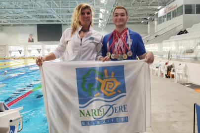 İzmir Narlıdere'nin madalya avcısından büyük başarı