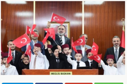 Kestel Belediye Meclisi’nde Tarihi Gurur: Minik Vekiller TBMM’nin Kuruluşunu Yeniden Canlandırdı