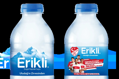 Erikli’den Milli Takım Coşkusuna Özel Şişe Tasarımı