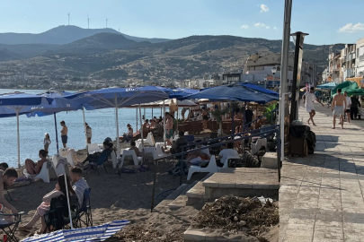 Dikili Çandarlı sahillerinde 'işgal' tartışması