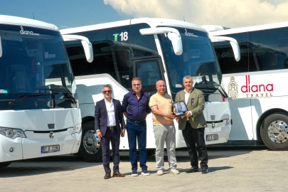 TEMSA’dan Diana Travel’a 9 adet Safir Teslimatı