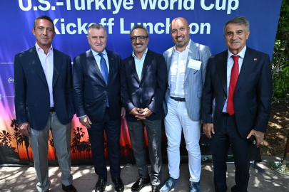 Türkiye- Abd Maçı Öncesi Los Angeles’ta Dev Buluşma
