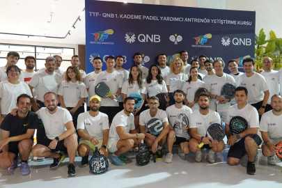 Türkiye Tenis Federasyonu ve QNB Türkiye, Padelin Geleceği İçin Antrenör Altyapısını Güçlendiriyor