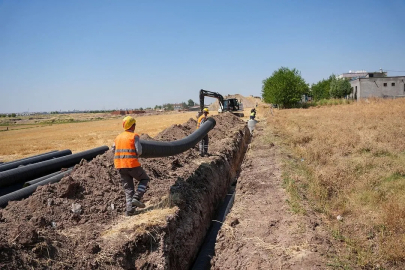 Diyarbakır Bağıvar’a 3 kilometrelik yeni kanalizasyon hattı
