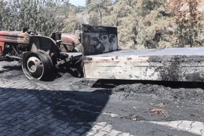 Muğla Büyükşehir'den Seydikemer’de yangın sonrası hasar tespit