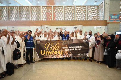 Konya Büyükşehir’in “Vefa Umresi Projesi”nde Üçüncü Kafile Dualarla Uğurlandı
